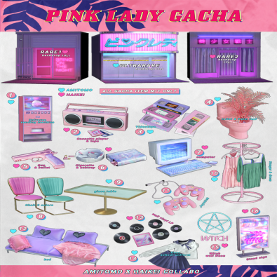 AMI_HAI - Pink Lady Gacha key